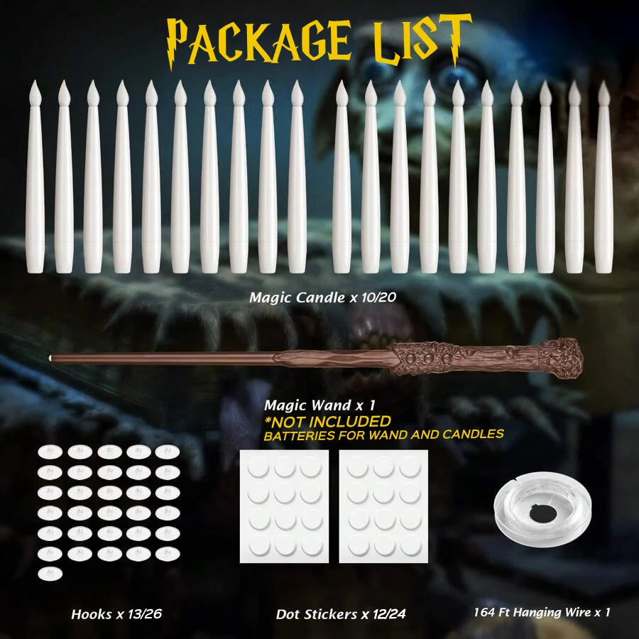 Flameless Floating Candle Set